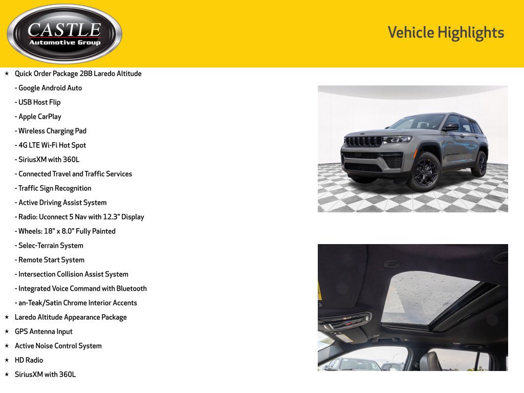 New 2027 Jeep Grand Cherokee Altitude AWD/4WD image 6