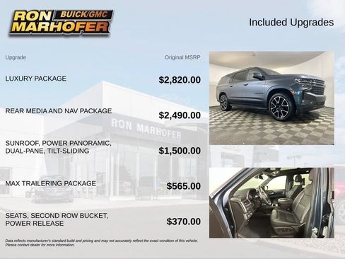 Used 2021 Chevrolet Suburban RST w/ Luxury Package AWD/4WD image 6