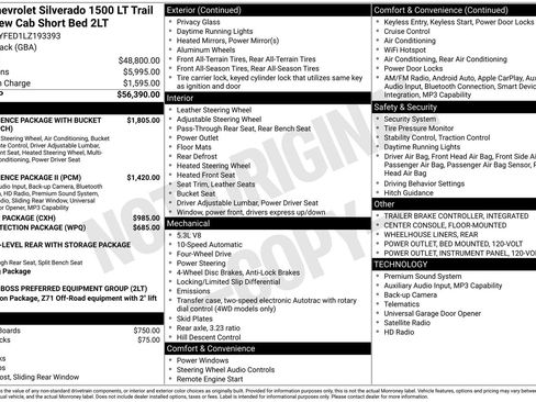 Used 2020 Chevrolet Silverado 1500 LT Trail Boss AWD/4WD image 5