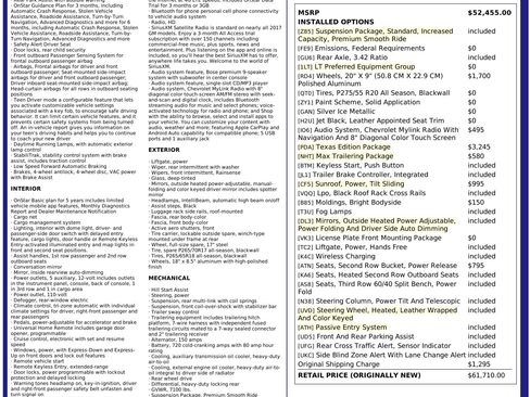 Used 2017 Chevrolet Tahoe LT w/ Texas Edition Package image 3