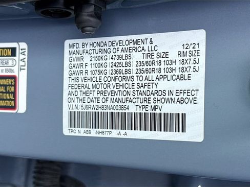Used 2022 Honda CR-V EX-L image 36