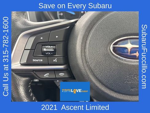 Used 2021 Subaru Ascent Limited w/ Technology Package image 21