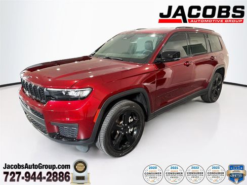 Used 2022 Jeep Grand Cherokee L Laredo RWD image 1
