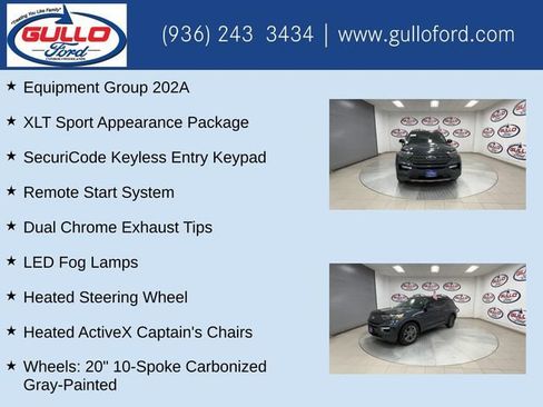 Certified 2023 Ford Explorer XLT w/ Equipment Group 202A RWD image 10