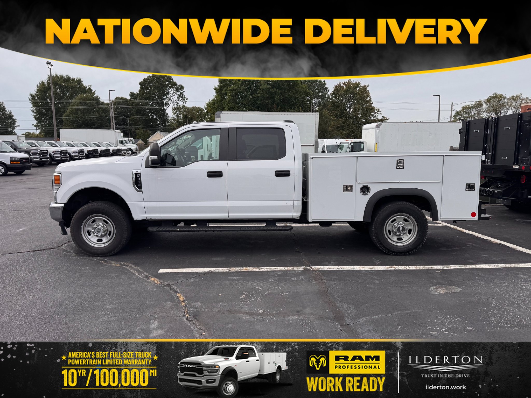 Used 2022 Ford F350 XL w/ Power Equipment Group AWD/4WD image 1