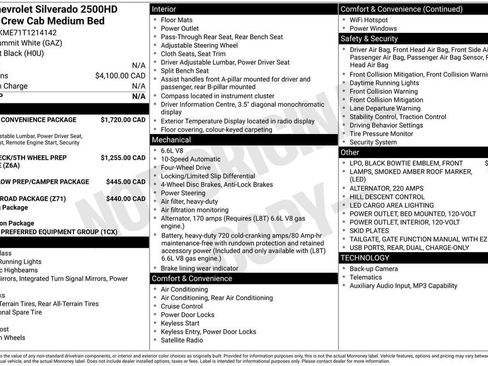 New 2026 Chevrolet Silverado 2500 Custom w/ Custom Convenience Package AWD/4WD image 10