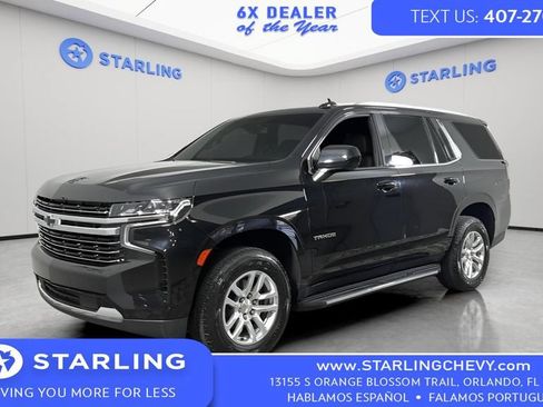 Certified 2021 Chevrolet Tahoe LT RWD image 1