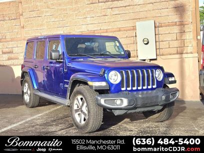 Used 2020 Jeep Wrangler Unlimited Sahara w/ Uconnect 4C Nav & Sound Group