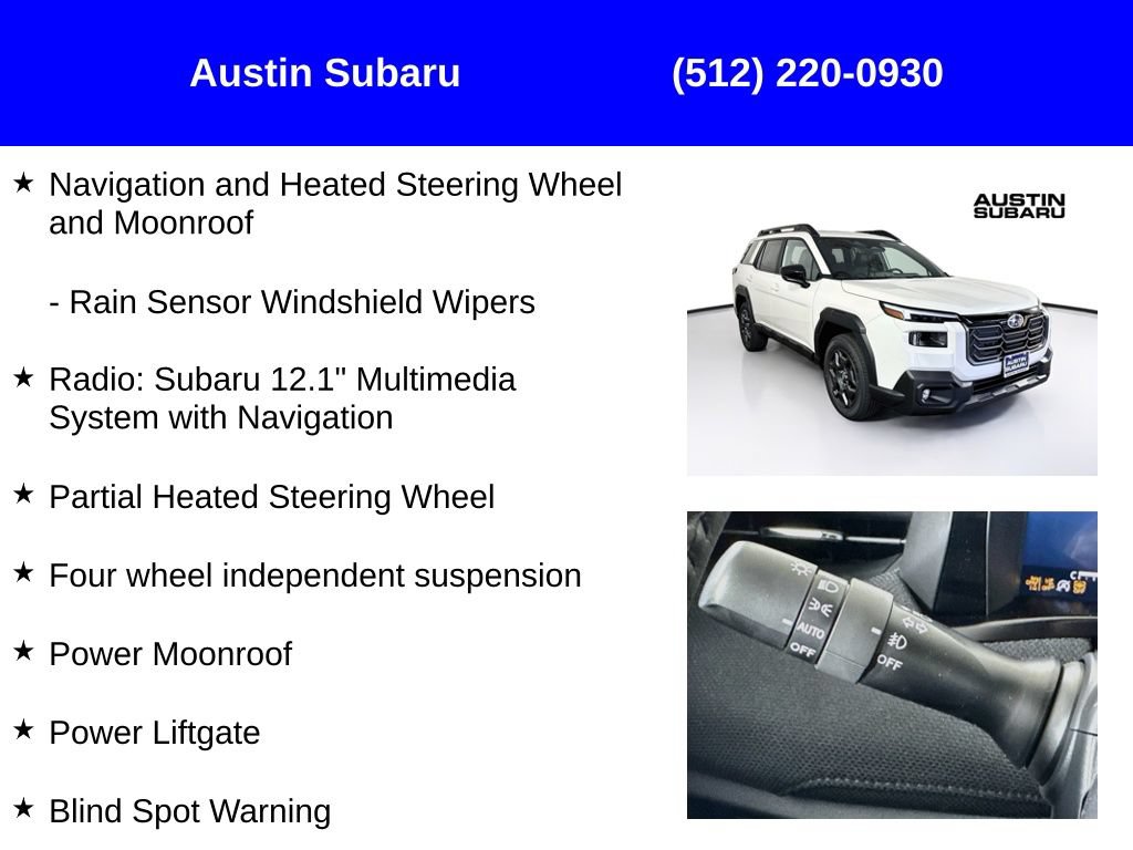 New 2026 Subaru Outback Premium AWD/4WD image 17