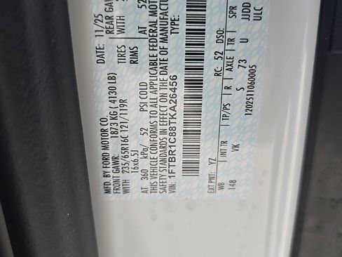 New 2026 Ford Transit 250 148 Medium Roof image 31