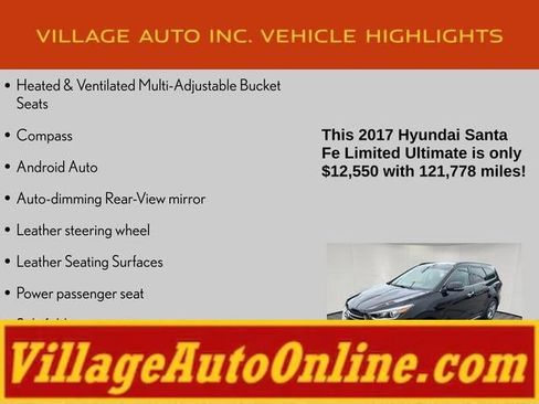 Used 2017 Hyundai Santa Fe Limited AWD/4WD image 32