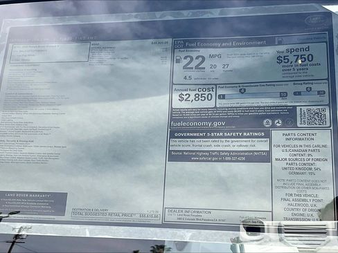 New 2026 Land Rover Range Rover Evoque S image 19