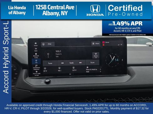 Certified 2023 Honda Accord Sport image 18