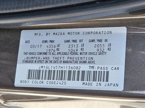 Used 2017 MAZDA MAZDA6 Touring FWD image 24