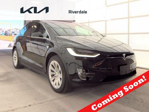 Used 2021 Tesla Model X Long Range AWD/4WD image 1