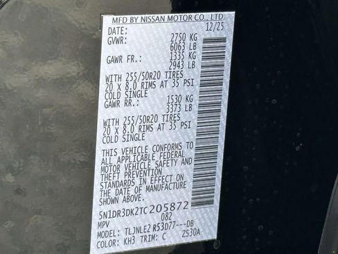 New 2026 Nissan Pathfinder Platinum image 28