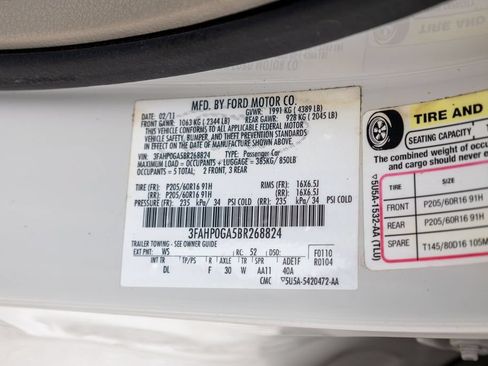 Used 2011 Ford Fusion S FWD image 26