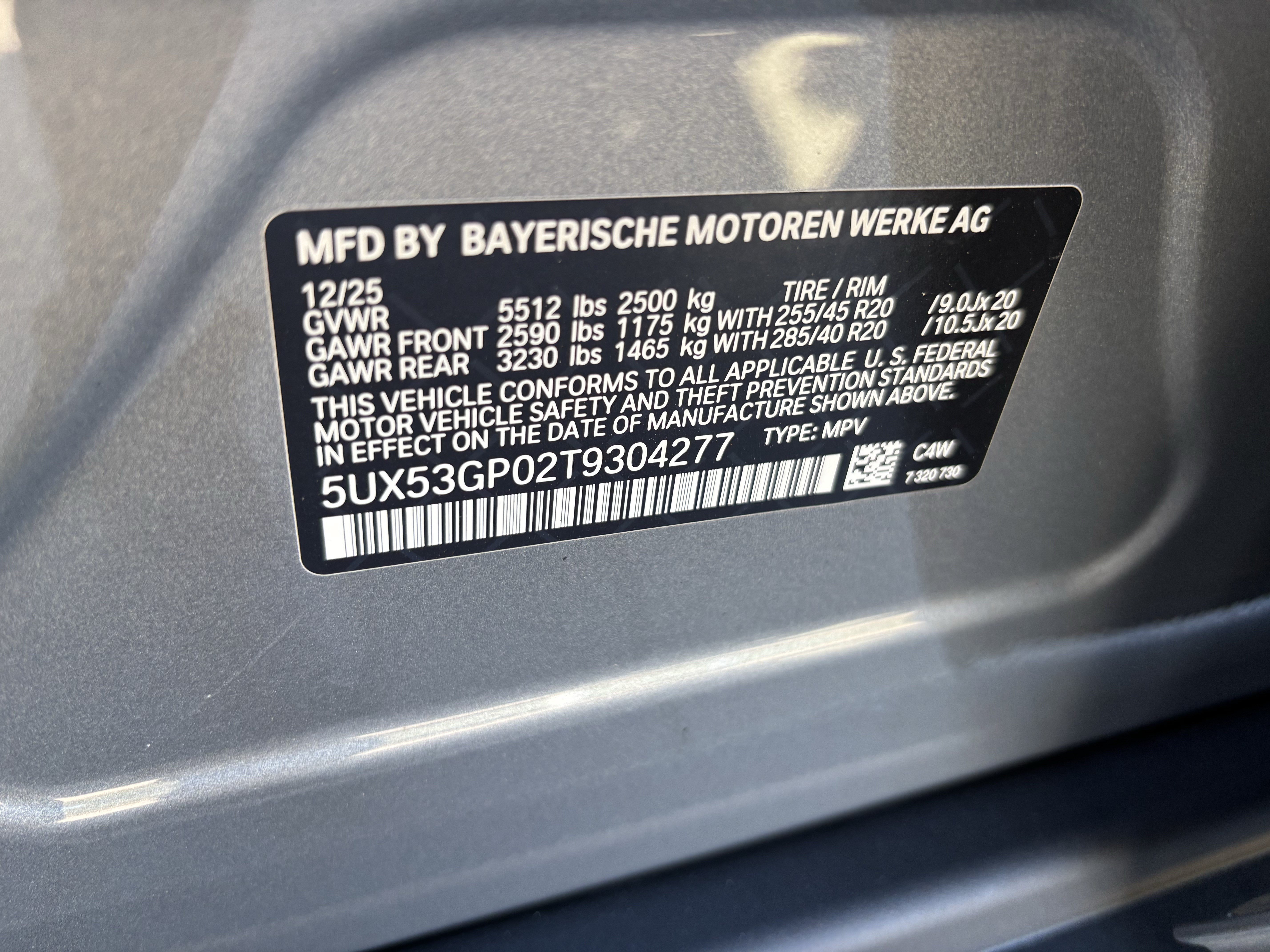 Certified 2026 BMW X3 xDrive30i w/ Premium Package AWD/4WD image 37