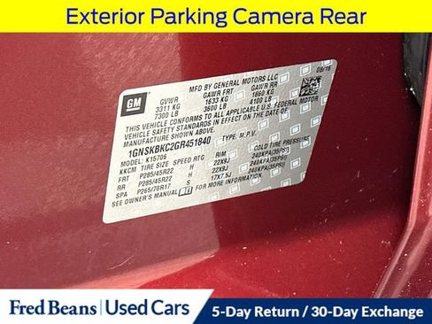 Used 2016 Chevrolet Tahoe LT w/ Luxury Package AWD/4WD image 41
