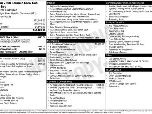 Used 2018 RAM 2500 Laramie w/ Convenience Group image 36