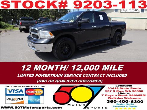 Used 2016 RAM 1500 Classic SLT AWD/4WD image 2