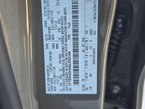 New 2025 Ford Ranger XLT w/ Equipment Group 301A High image 17