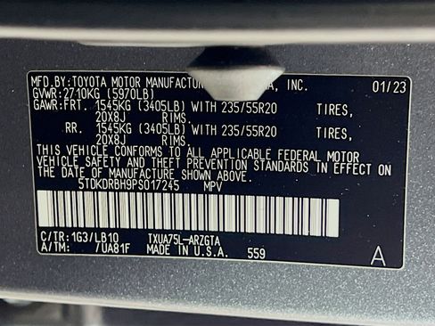Used 2023 Toyota Highlander Limited AWD/4WD image 28