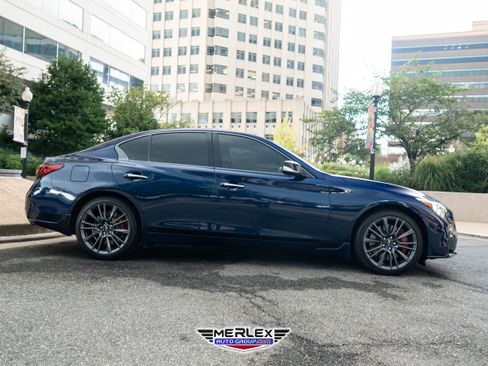 Used 2021 INFINITI Q50 Red Sport 400 image 7