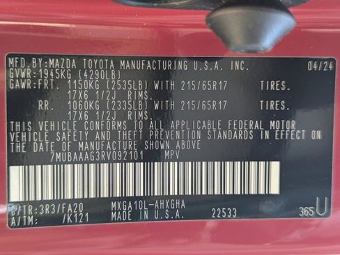 Used 2024 Toyota Corolla Cross LE w/ Moonroof Package image 28