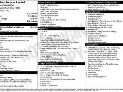 Used 2019 Subaru Forester Limited image 7