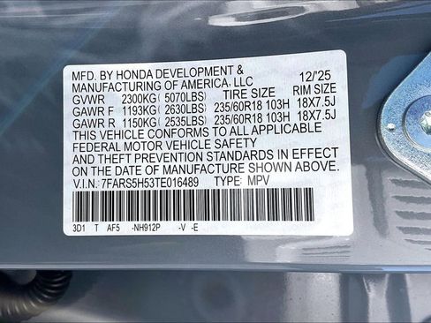 New 2026 Honda CR-V Sport image 8