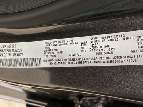 New 2026 RAM 1500 Tradesman AWD/4WD image 24