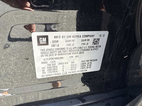 Used 2022 Chevrolet Trax LT w/ LT Convenience Package image 31