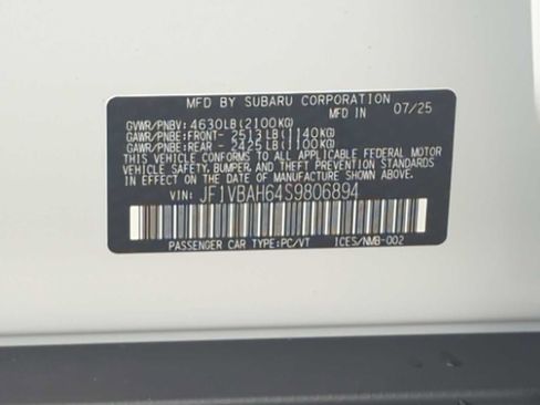 New 2025 Subaru WRX Premium image 36