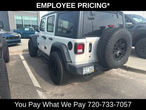 Used 2020 Jeep Wrangler Unlimited Sport S AWD/4WD image 7