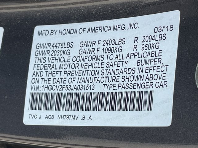 Used 2018 Honda Accord EX-L image 30