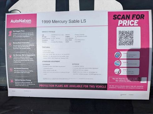 Used 1999 Mercury Sable LS image 23