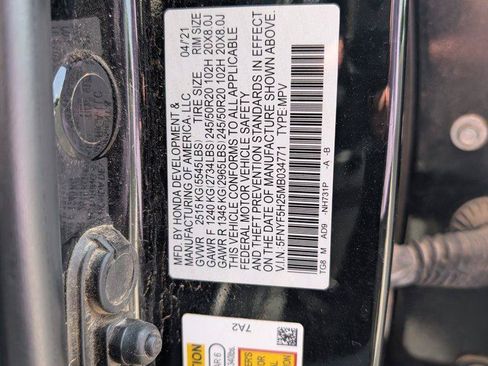Used 2021 Honda Pilot Special Edition image 11