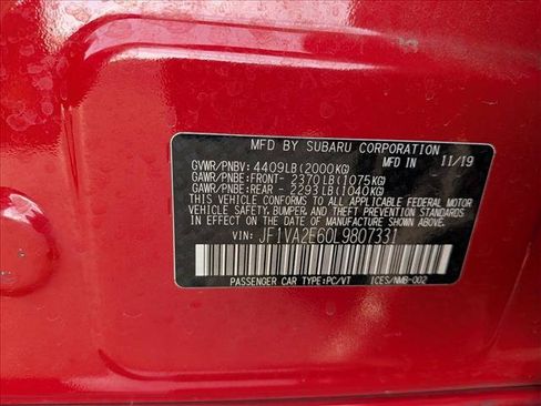 Used 2020 Subaru WRX STI AWD/4WD image 16