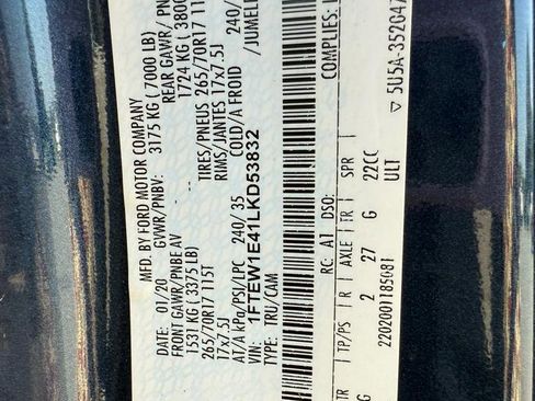 Used 2020 Ford F150 XLT AWD/4WD image 42