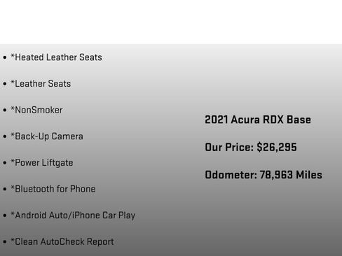 Used 2021 Acura RDX AWD image 6