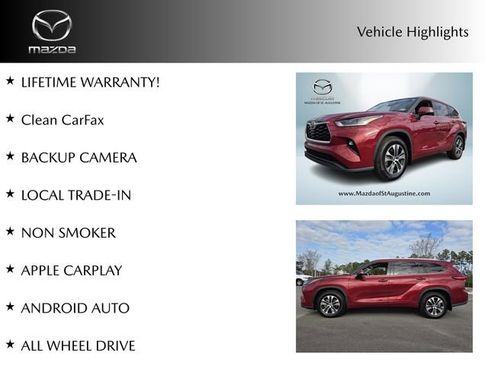 Used 2021 Toyota Highlander XLE image 2