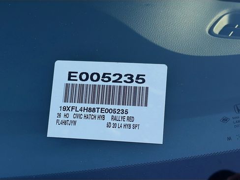 New 2026 Honda Civic Sport image 26