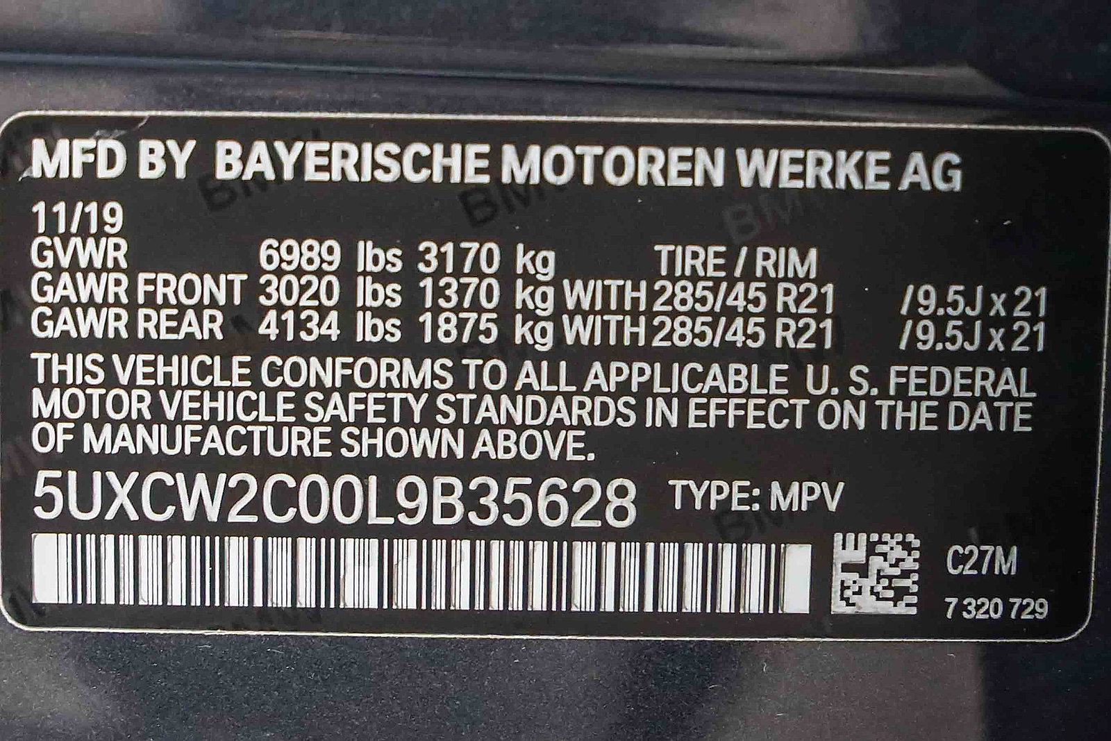 Used 2020 BMW X7 xDrive40i w/ M Sport Package AWD/4WD image 31