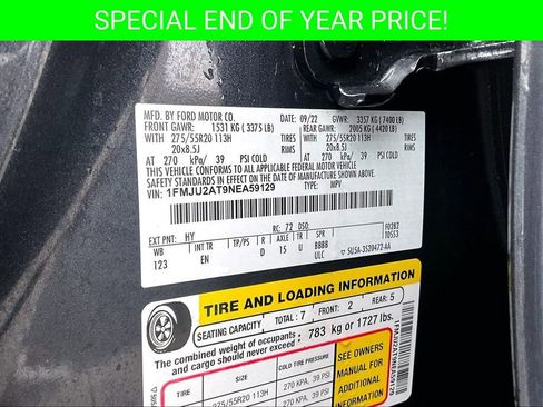 Used 2022 Ford Expedition Limited image 18