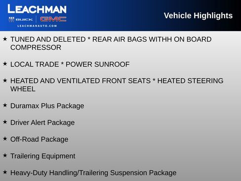 Used 2016 GMC Sierra 2500 SLT w/ Duramax Plus Package image 5