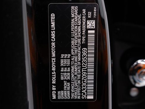 New 2026 Rolls-Royce Ghost Black Badge AWD/4WD image 60