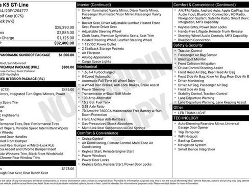 Used 2023 Kia K5 GT-Line image 34