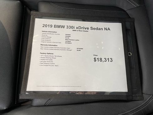 Used 2019 BMW 330i xDrive Sedan image 18