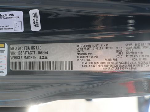 New 2026 Jeep Gladiator Sport AWD/4WD image 34
